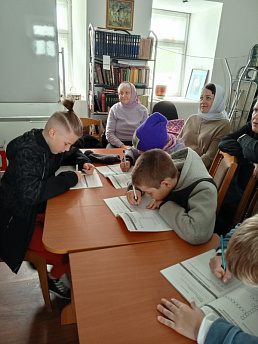 Занятие в честь дня славянской письменности 12.05.2024г..  �12