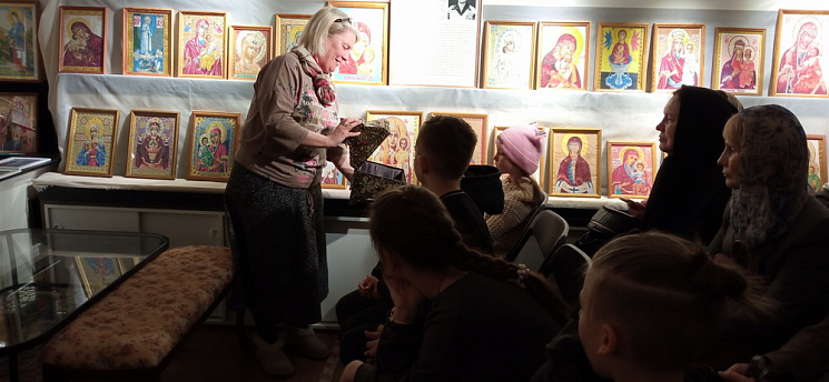 Экскурсия «Свет вышитых икон» 07.04.2024г..  �9