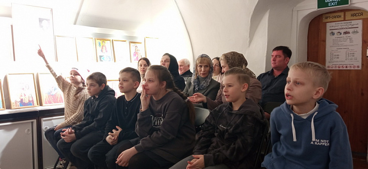 Экскурсия «Свет вышитых икон» 07.04.2024г..  �4
